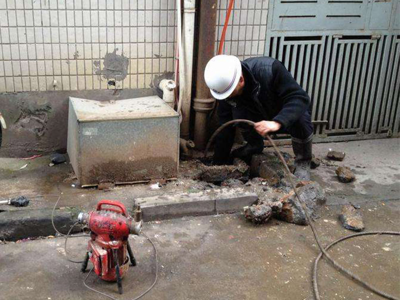 易县疏通下水道-洗菜池疏通